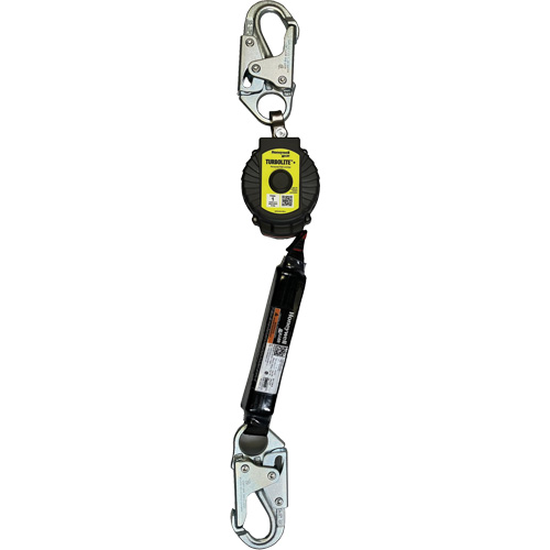 Miller TurboLite+ Personal Fall Limiter, 6', Web, Stationary Pronet Distribution