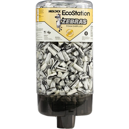 EcoStation&reg; Earplug Dispenser with Zebras Earplugs Pronet Distribution