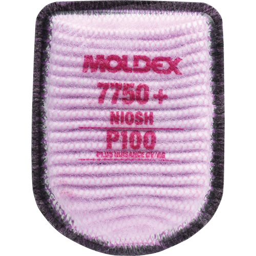 Filtre pour respirateur semi-rectangulaire avec IonicAir Filtration Technology, Filtre contre les particules avec suppresion de vapeurs nuisibles, Vapeurs organiques/Gaz acides/P100+ Pronet Distribution