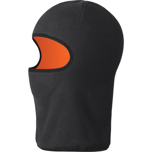5502 Cagoule &agrave; 1 trou r&eacute;versible, Micro laine, Noir/Orange haute visibilit&eacute; Pronet Distribution