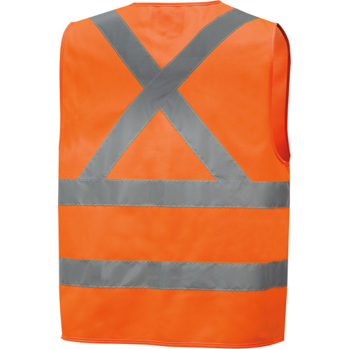 6885 High-Visibility Tricot Safety Vest, High Visibility Orange, Small, Polyester Pronet Distribution