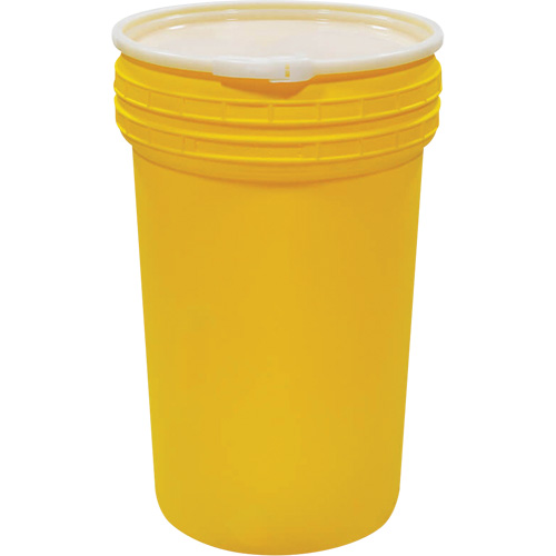 Ensemble de baril emboîtable en plastique pour laboratoire, 55 gal. US, Mobile Pronet Distribution