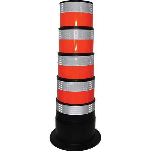 D&eacute;lin&eacute;ateur, Hauteur 47,25", Orange/Blanc Pronet Distribution