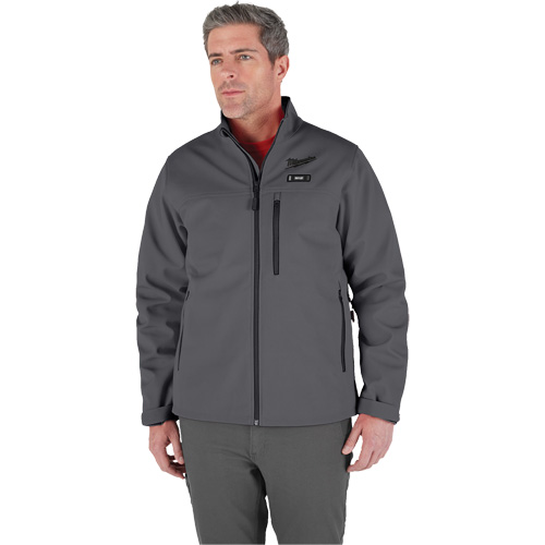 M12 Heated Toughshell Jacket (Jacket Only), Men's, Large, Grey Pronet Distribution
