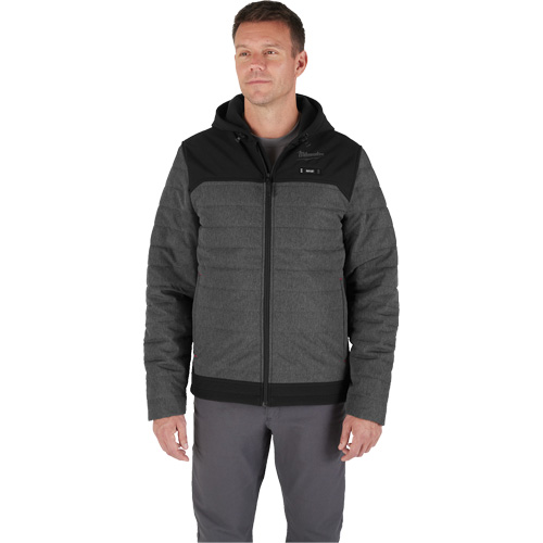 M12 Heated Quietshell Jacket with Battery, Men's, Small, Grey Pronet Distribution