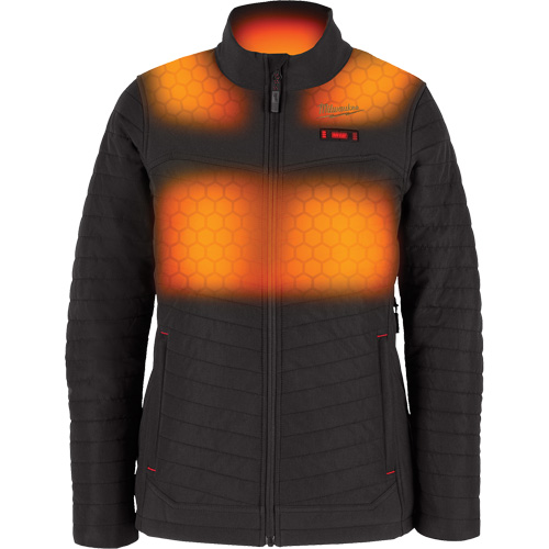 M12 Heated Axis Jacket with Battery, Women's, Large, Black Pronet Distribution