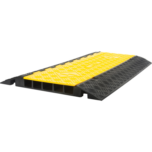 Protecteur de c&acirc;bles en polyur&eacute;thane, 5 canaux, 35,43" lo x 19,69" la x 2" h Pronet Distribution