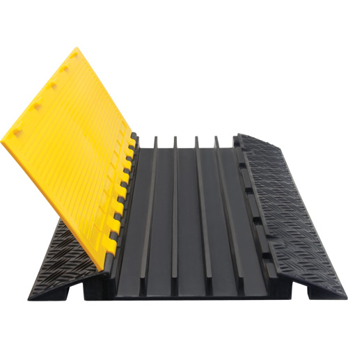 Protecteur de c&acirc;bles en polyur&eacute;thane, 5 canaux, 35,43" lo x 19,69" la x 2" h Pronet Distribution