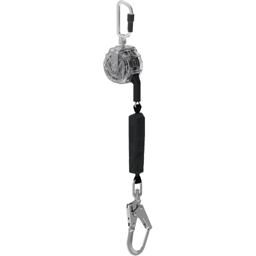 C&acirc;ble de limiteur de chute personnel 36CLS V-TEC, 10', Acier galvanis&eacute;, Pivotant Pronet Distribution