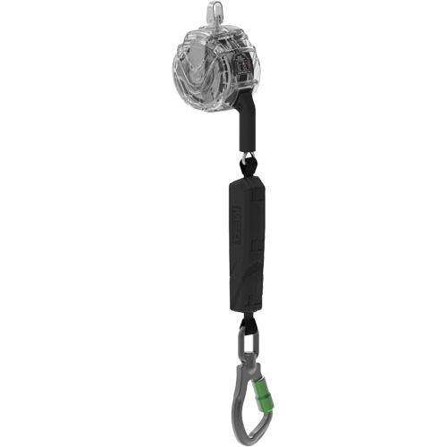 C&acirc;ble de limiteur de chute personnel ALTAKS V-TEC, 10', Acier galvanis&eacute;, Pivotant Pronet Distribution
