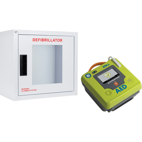 AED 3 AED & Wall Cabinet Kit, Automatic, English, Class 4 Pronet Distribution