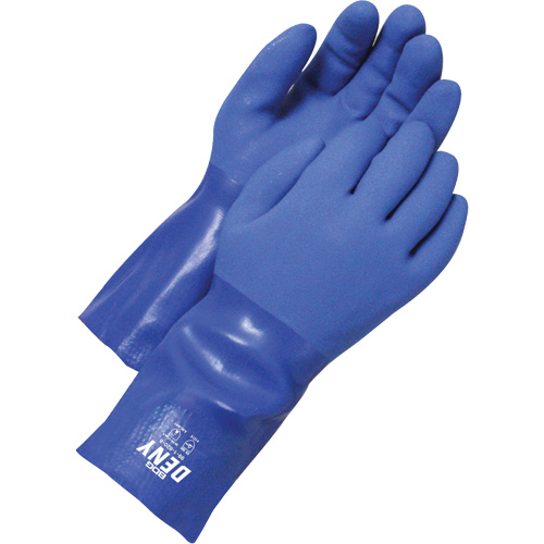 Gants textur&eacute;s, Taille 12, 12" lo, PVC, Doublure en Coton Pronet Distribution
