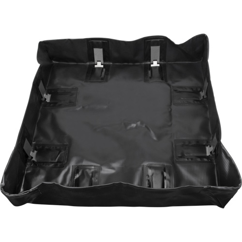 Berme repliable, Capacit&eacute; 1870 gal. US, 10' la x 50' lo x 6" h, Support &agrave; encliqueter Pronet Distribution