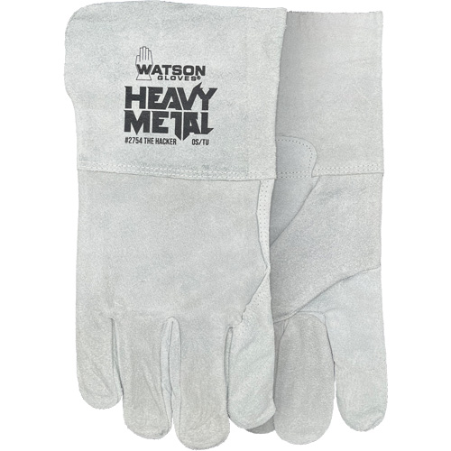 Gants de soudage The Hacker, Cuir de vache refendu, Taille Taille unique Pronet Distribution
