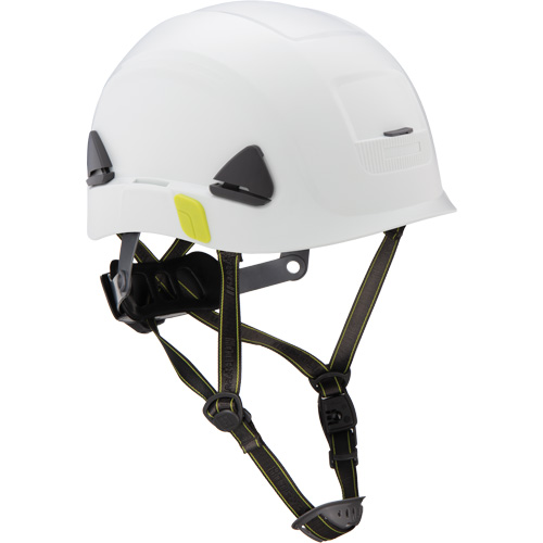 Casque de s&eacute;curit&eacute; d'escalade Fibre Metal, R&eacute;pond aux normes CSA type 2, Suspension Rochet, Non ventil&eacute; Pronet Distribution