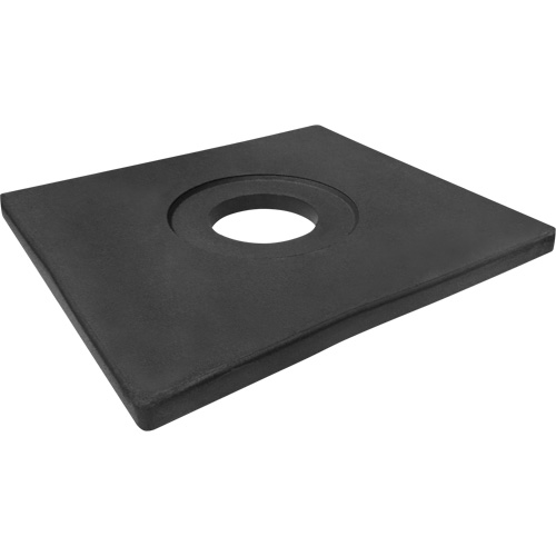 Base en caoutchouc pour poteau d&eacute;lin&eacute;ateur, 10 lb Pronet Distribution