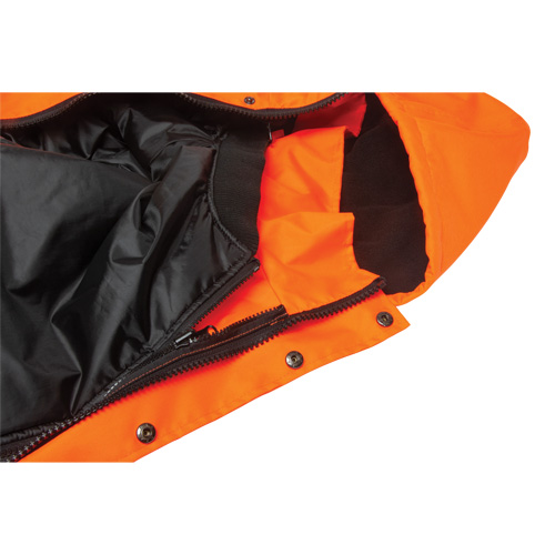 Parka d'hiver imperm&eacute;able 7-en-1, Orange haute visibilit&eacute;, T-Grand Pronet Distribution