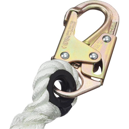 LAN-1222-4 Longe &agrave; corde de retenue 5/8", 1 branches, 4', Classe CSA A Pronet Distribution