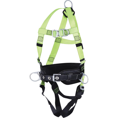 FBH10000L1020-S  Harnais de s&eacute;curit&eacute; s&eacute;rie entrepreneur avec ceinture de positionnement, Certifi&eacute;e CSA, Classe ALP, Petit Pronet Distribution