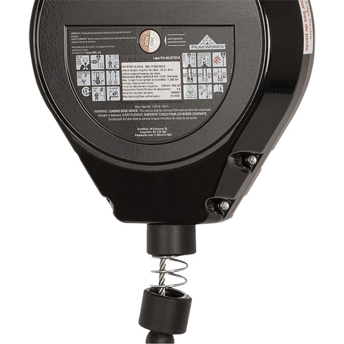 SRL-73302-60LE Self-Retracting Lifeline, 60', Galvanized Steel, Swivel Pronet Distribution