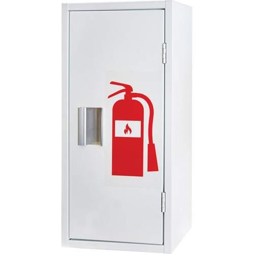 Indoor Fire Extinguisher Cabinet, 12" W x 26" H x 9" D Pronet Distribution