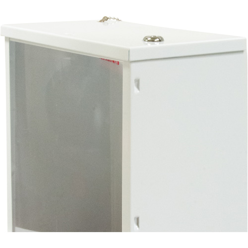 Light-Duty Fire Extinguisher Cabinet, 10" W x 24" H x 6" D Pronet Distribution