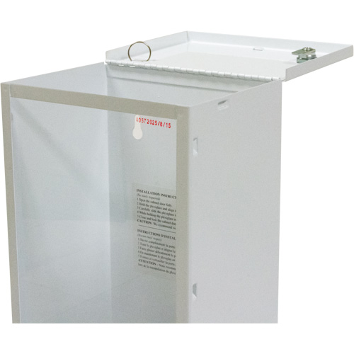Light-Duty Fire Extinguisher Cabinet, 10" W x 24" H x 6" D Pronet Distribution