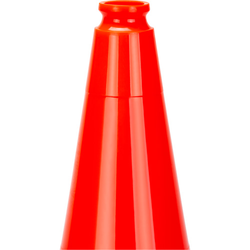 C&ocirc;ne de signalisation de premi&egrave;re qualit&eacute;, 18", Orange Pronet Distribution