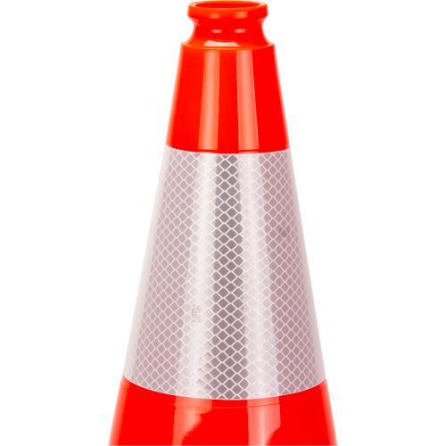Premium Traffic Cone, 18", Orange, 6" Reflective Collar(s) Pronet Distribution