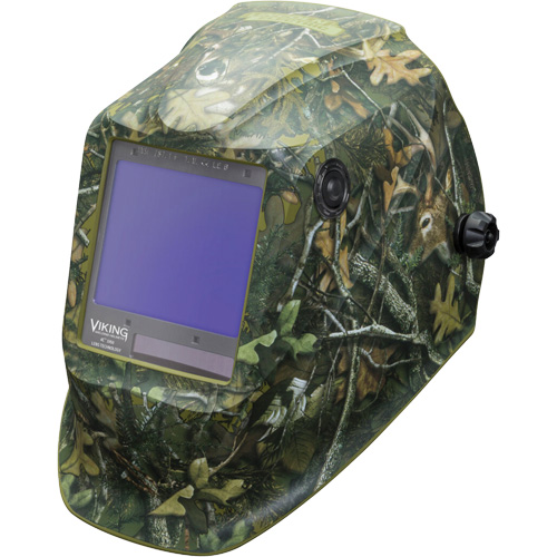 Masque de soudage VIKING 3350 White Tail Camo, 3,74" lo x 3,34" la Champ de vision, Teinte 5 - 13 Pronet Distribution