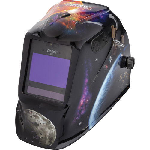 Masque de soudage VIKING 2450 s&eacute;rie ADV Intergalactic, 3,82" lo x 2,44" la Champ de vision, Teinte 5 - 13 Pronet Distribution