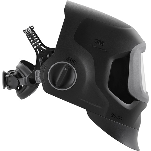 Speedglas G5-03 Pro Black Fixed Front Welding Helmet, 2.8" L x 4.3" W View Area, 2.5/5/8-13 Shade Range, Black Pronet Distribution