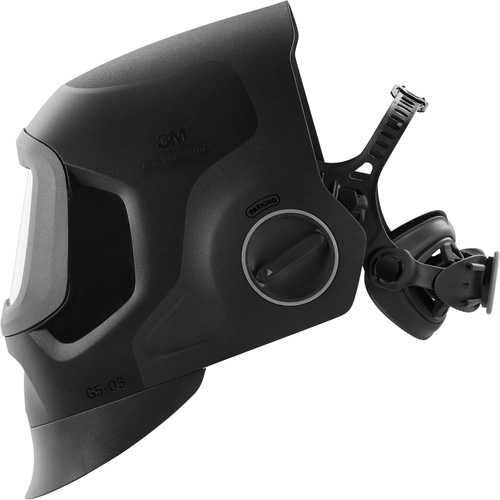 Speedglas G5-03 Pro Black Fixed Front Welding Helmet, 2.8" L x 4.3" W View Area, 2.5/5/8-13 Shade Range, Black Pronet Distribution
