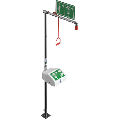 Combination Shower with Closed ABS Bowl & Bottom Inlet, Pedestal Pronet Distribution