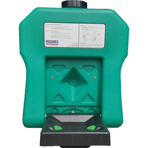 Poste de douche oculaire portable autonome, Aliment&eacute; par gravit&eacute;, Capacit&eacute; 16 gal., Conformit&eacute; ANSI Z358.1 Pronet Distribution
