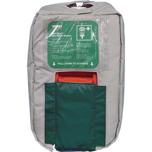 Enveloppe isol&eacute;e pour douche oculaire de 10 gallons aliment&eacute;e par gravit&eacute; Pronet Distribution