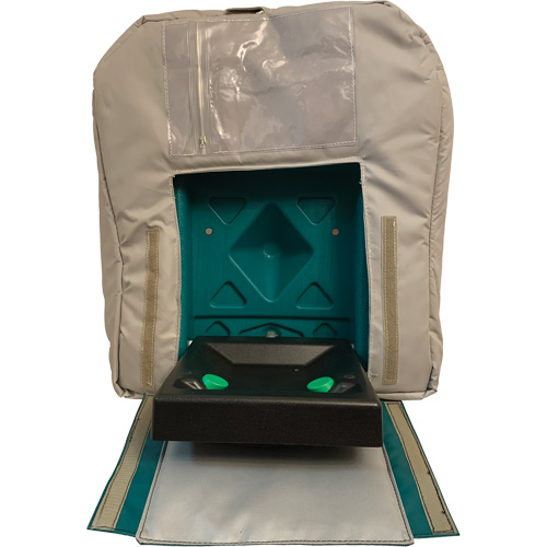 Enveloppe isol&eacute;e pour douche oculaire de 16 gallons aliment&eacute;e par gravit&eacute; Pronet Distribution