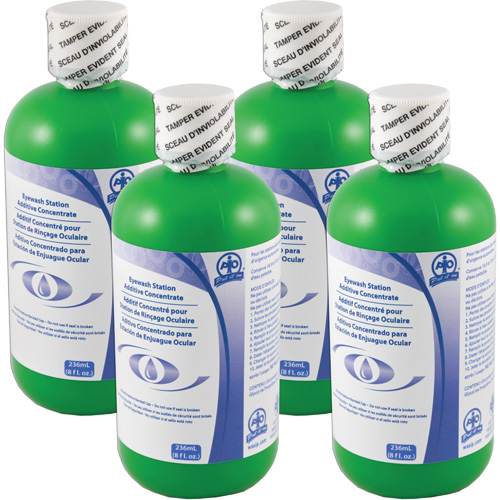 Additive to Preserve Water in Self-Contained Emergency Eye Wash Stations, Canada, 4 Pack, 8 oz. Pronet Distribution