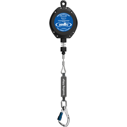 Self-Retracting Lifeline, 30', Galvanized Steel, Swivel Pronet Distribution