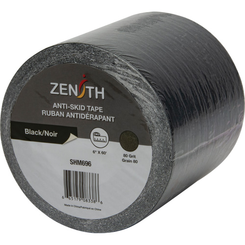 Ruban antid&eacute;rapant, 6" x 60', Noir Pronet Distribution