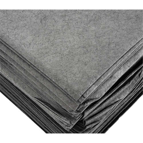 Feuilles absorbantes souffl&eacute;es, Universel, 15" x 19", 8 gal. d'absorption Pronet Distribution