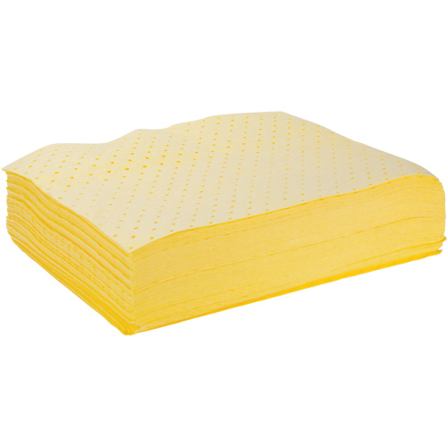 Bonded Sorbent Pads, Hazmat, 15" x 19", 10 gal. Absorbancy Pronet Distribution