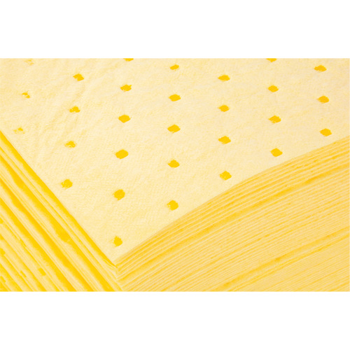 Bonded Sorbent Pads, Hazmat, 15" x 19", 10 gal. Absorbancy Pronet Distribution