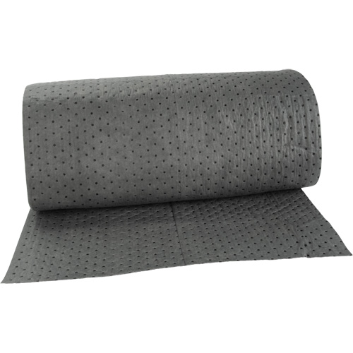 Rouleaux absorbants li&eacute;es, Poids moyen, 150' lo x 30" la, Absorption 16 gal. Pronet Distribution