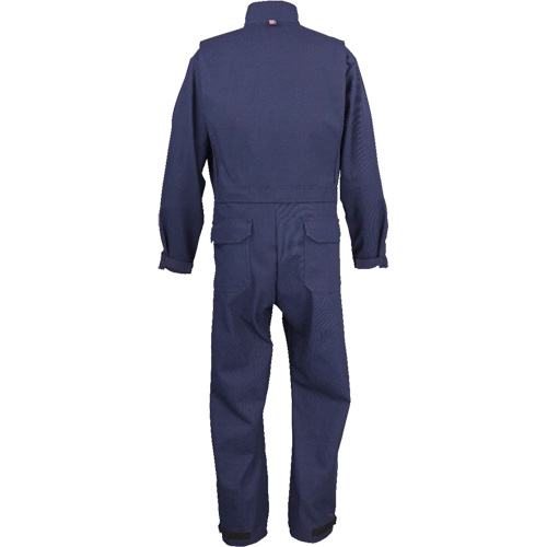 Westex UltraSoft&reg; Welder's Coverall - Regular, Size Small, Navy Blue Pronet Distribution