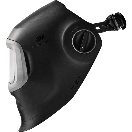 Speedglas G5-03 E Welding Helmet 09-0100-20 with G5NC ADF, 4.2" L x 2.1" W View Area, 3/5/8 - 12 Shade Range, Black Pronet Distribution