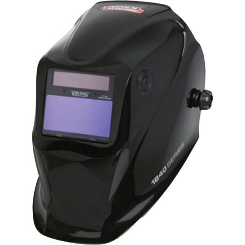 Masque de soudage auto-assombrissant VIKING de s&eacute;rie 1840, Teinte 7 - 13, Noir Pronet Distribution