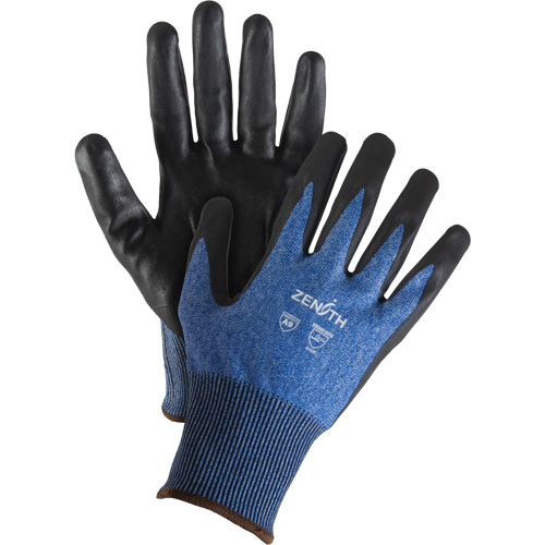 Gants l&eacute;gers et haute dext&eacute;rit&eacute; r&eacute;sistants &agrave; la coupe, Taille 7, Calibre 18, Rev&ecirc;tement Mousse de nitrile, Enveloppe en Acier inoxydable/PEHP/Tungst&egrave;ne, ASTM ANSI niveau A9 Pronet Distribution