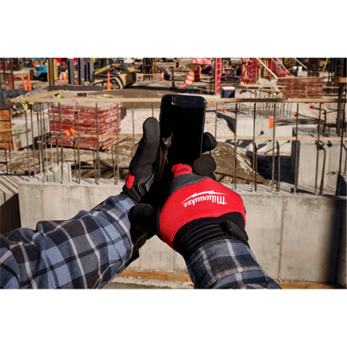 Gants de travail antivibration, Taille Petit, Paume Synth&eacute;tique Pronet Distribution