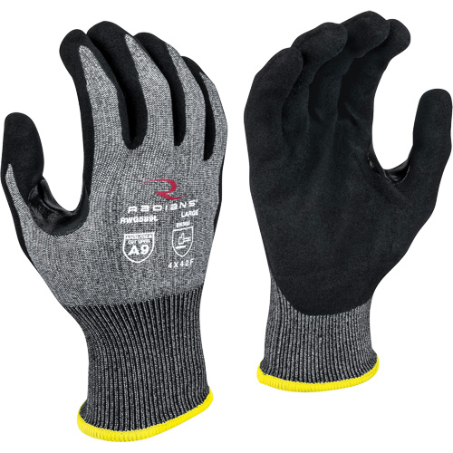 RWG589 Cut Protection Coated Gloves, Size 2X-Large, 18 Gauge, Foam Nitrile Coated, HPPE Shell, ASTM ANSI Level A9/EN 388 Level F Pronet Distribution